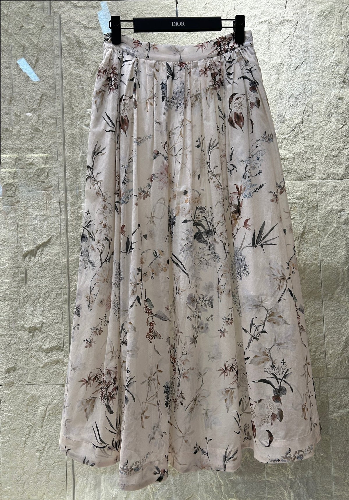 PLEATED SKIRT 25S IN COTTON 266205