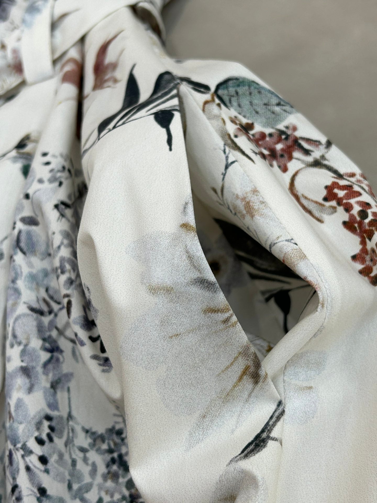 DR ELEGANT PRINT DRESS 25S IN COTTON 266188