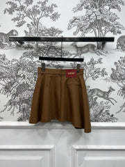 LW 25S PLEATED MINI SKIRT 265621