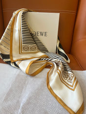 LOEWE 25S SCARF 90 IN SILK 667137