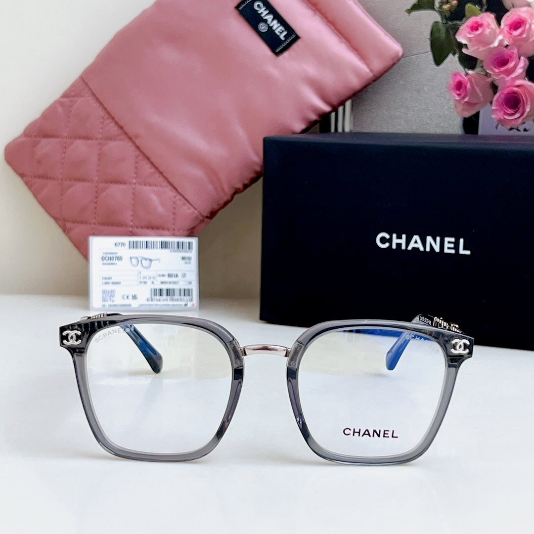 SQUARE SUNGLASSES CH 0769 IN ACETATE CHAIN METAL