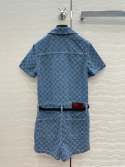 GUCCI DENIM JUMPSUIT STYLE 93