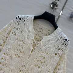 DIOR ELEGANT FRINGE DRESS 270063