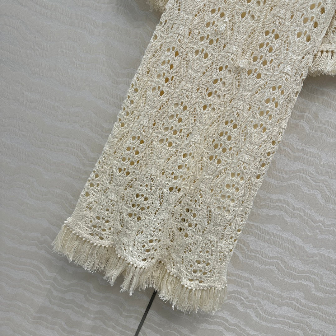 DIOR ELEGANT FRINGE DRESS 270063