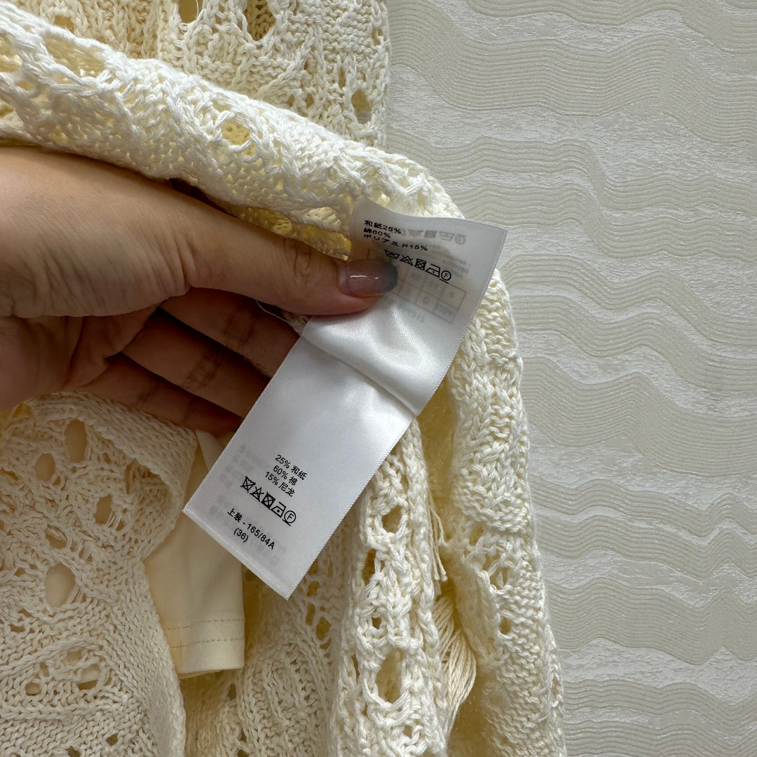 DIOR ELEGANT FRINGE DRESS 270063