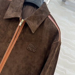 MIUMIU SUEDE JACKET 276217