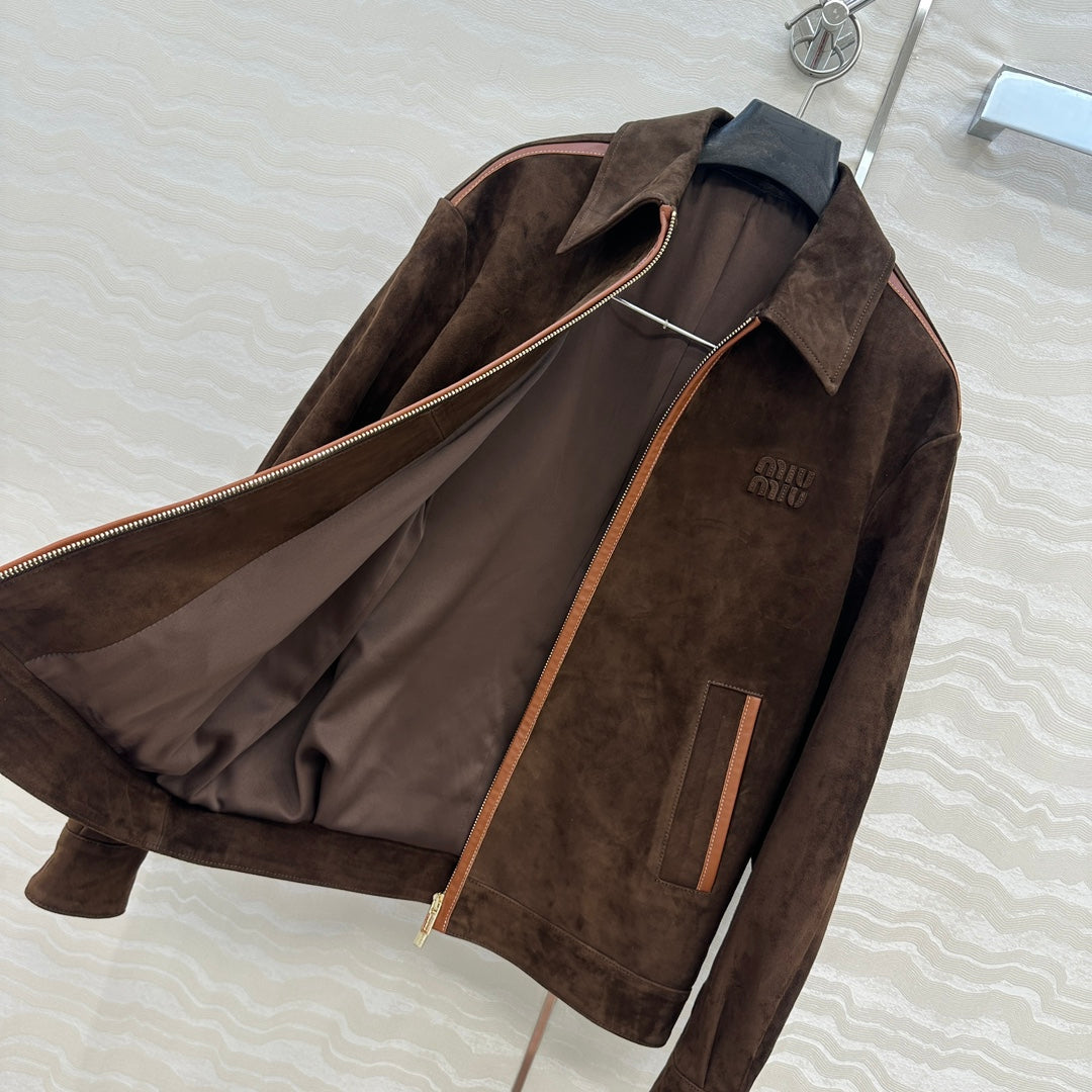 MIUMIU SUEDE JACKET 276217