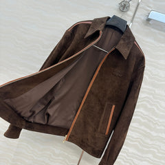 MIUMIU SUEDE JACKET 276217
