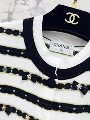 CHANEL 25S SHORT-SLEEVE CARDIGAN STYLE 106