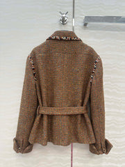 CHANEL WOOL COAT STYLE 43