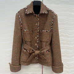 CHANEL WOOL COAT STYLE 43