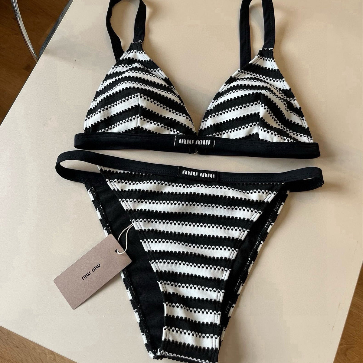 MIUMIU BIKINI 25S TWO PIECE IN 743995