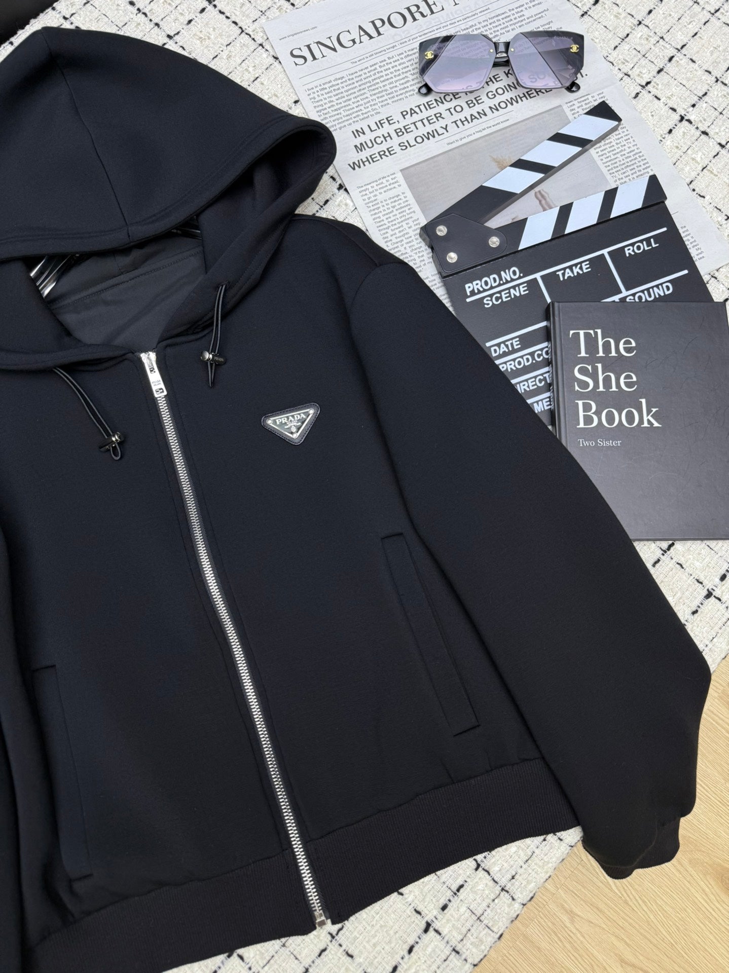 PRADA 26S HOODED JACKET 597