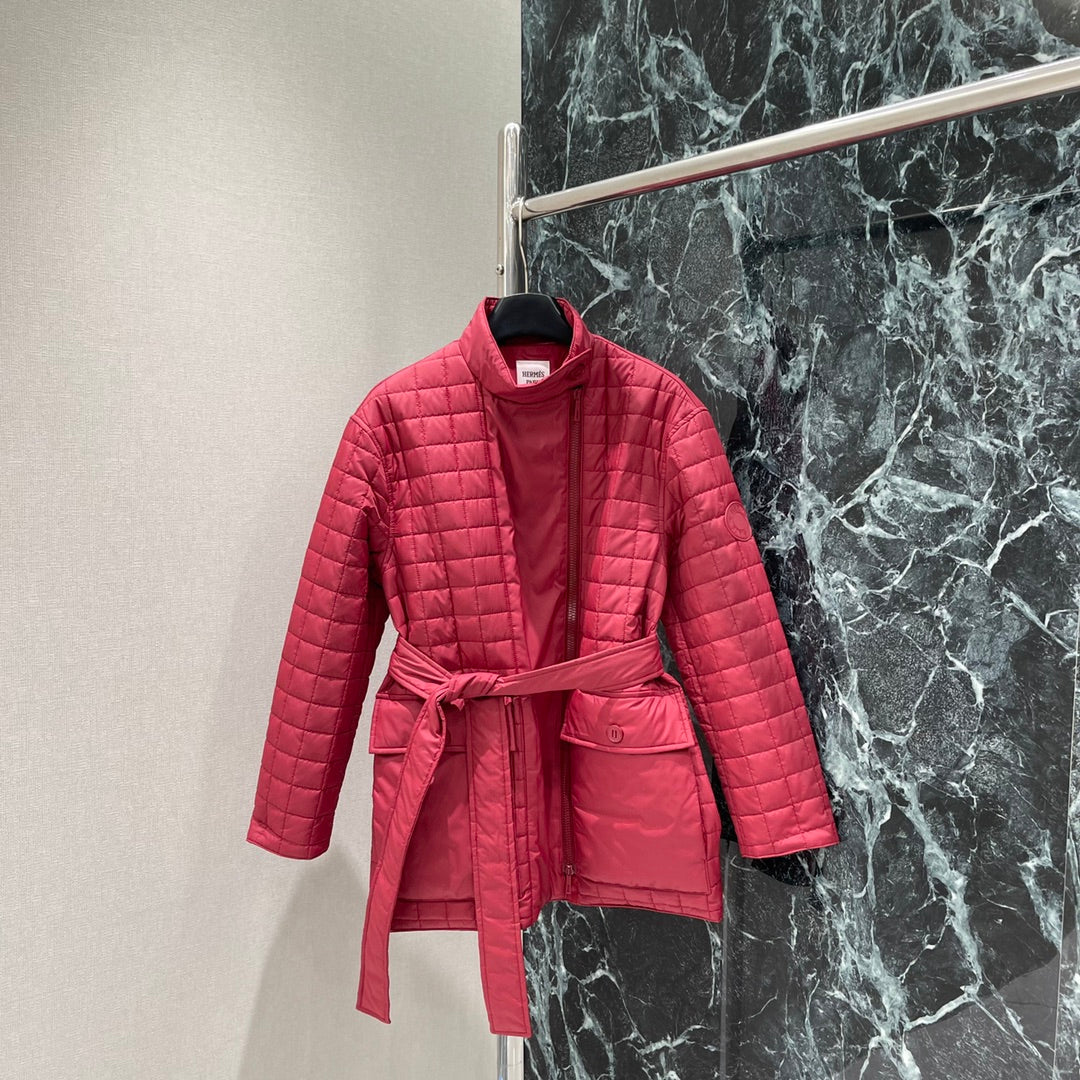 HERMES 25S LONG COTTON COAT 152