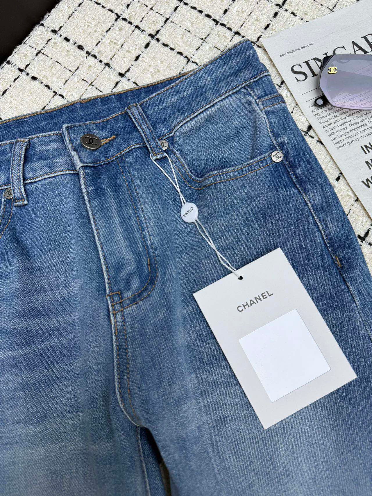 CHANEL 26S FLARED JEANS 757