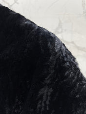 YSL 25S SHORT-SLEEVED SHEARLING COAT STYLE 231