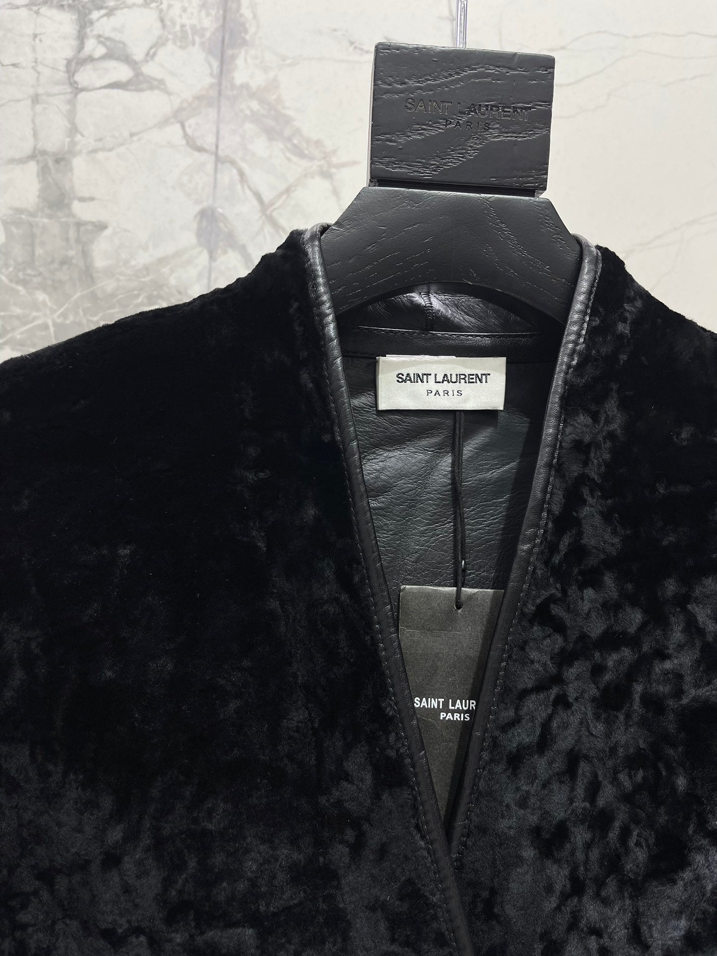 YSL 25S SHEARLING COAT STYLE 230