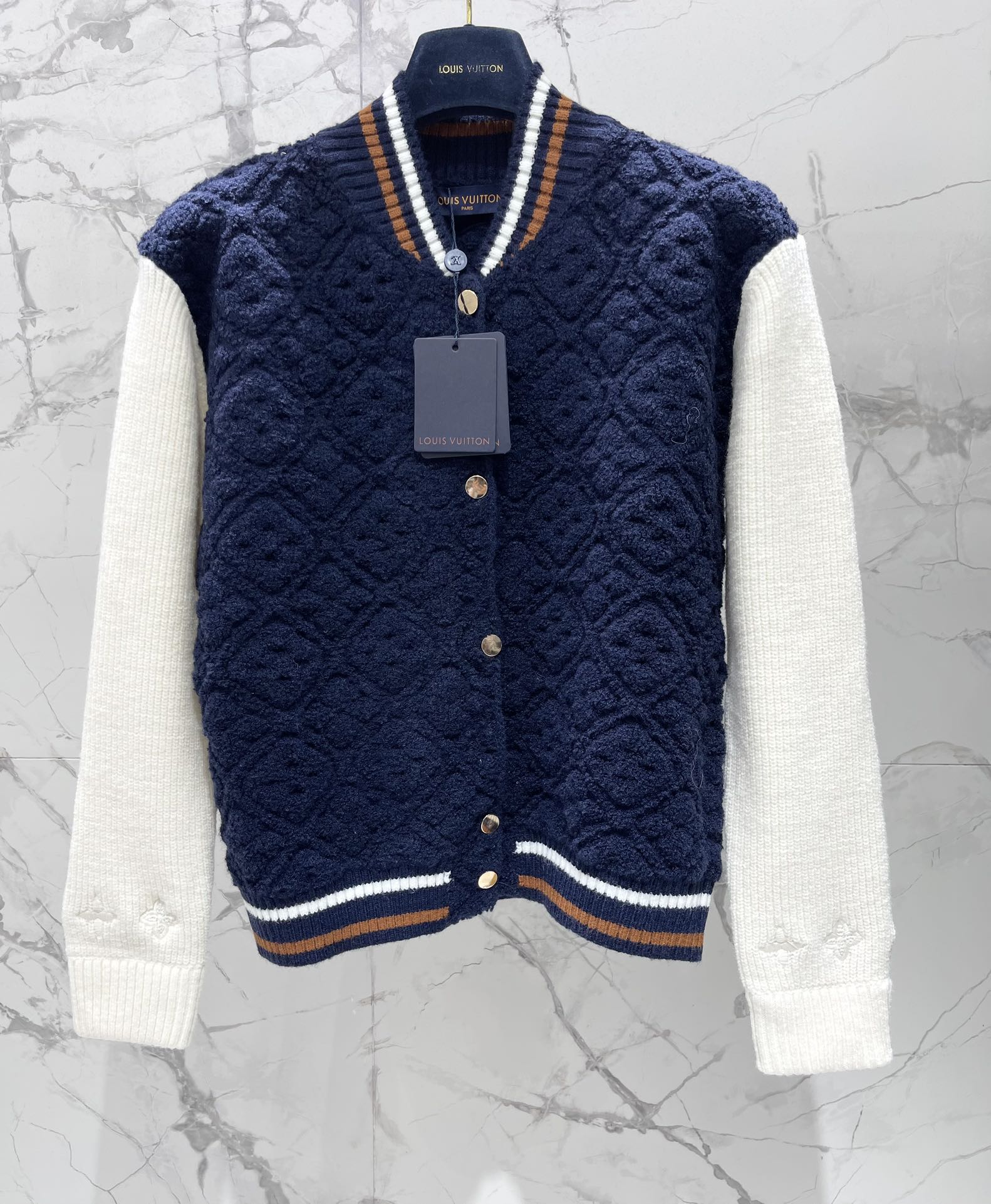LV 25S KNIT JACKET 0028