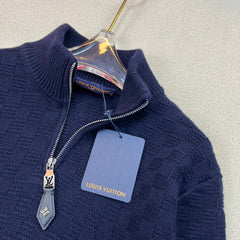 LV 25S HALF-ZIP SWEATER 0055