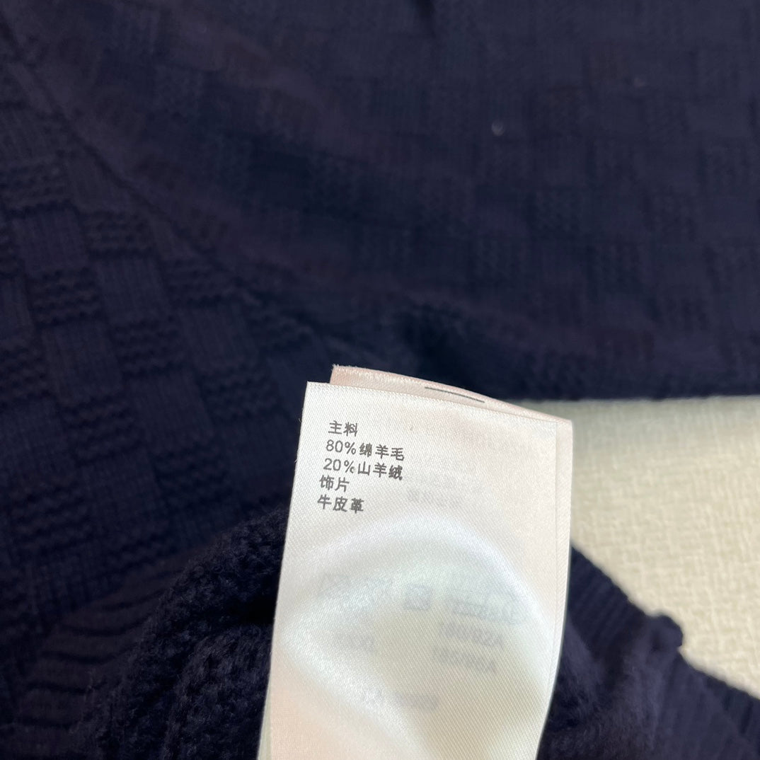 LV 25S HALF-ZIP SWEATER 0055