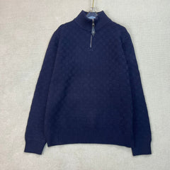 LV 25S HALF-ZIP SWEATER 0055