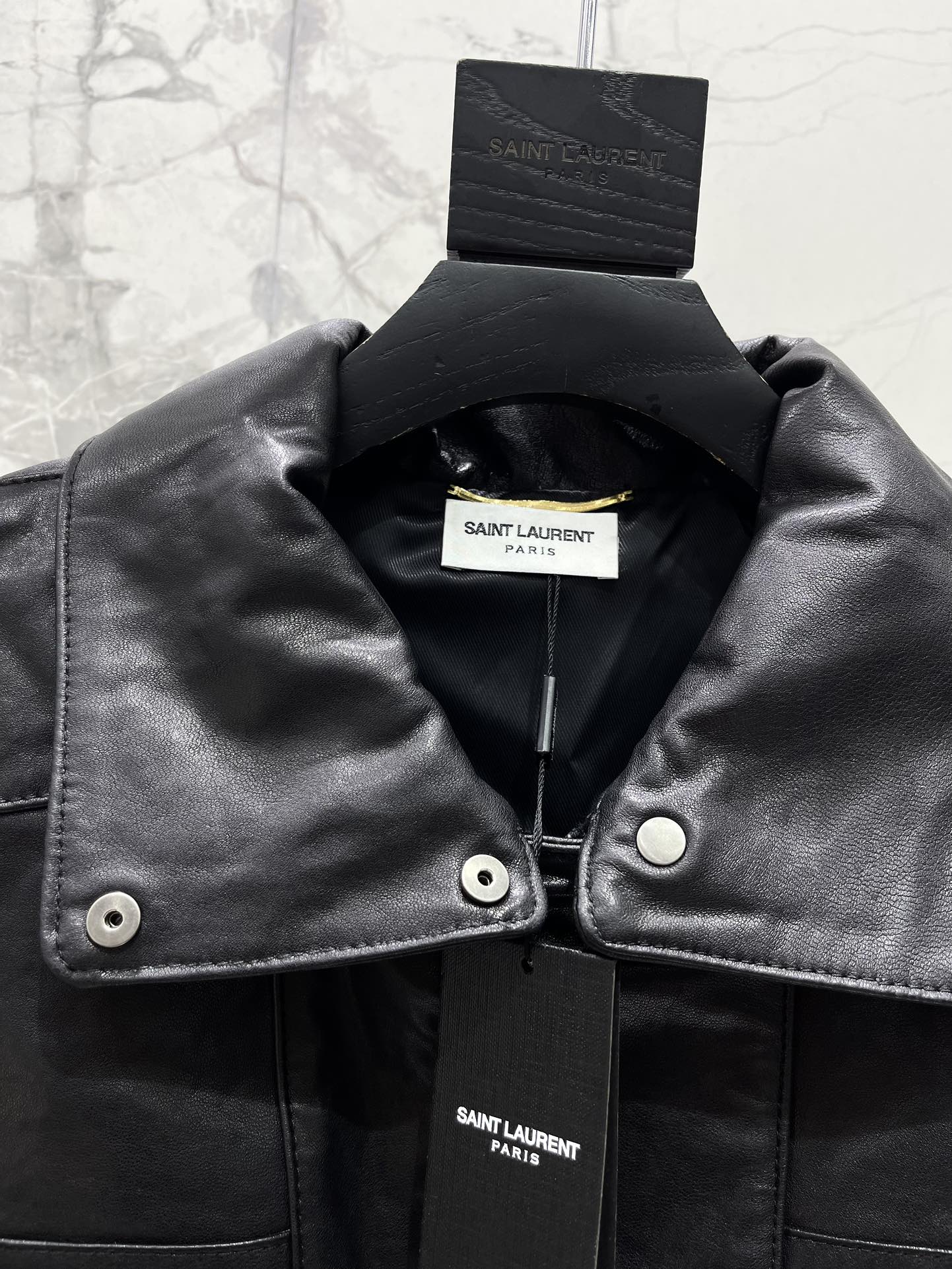 YSL 25S LEATHER JACKET STYLE 169