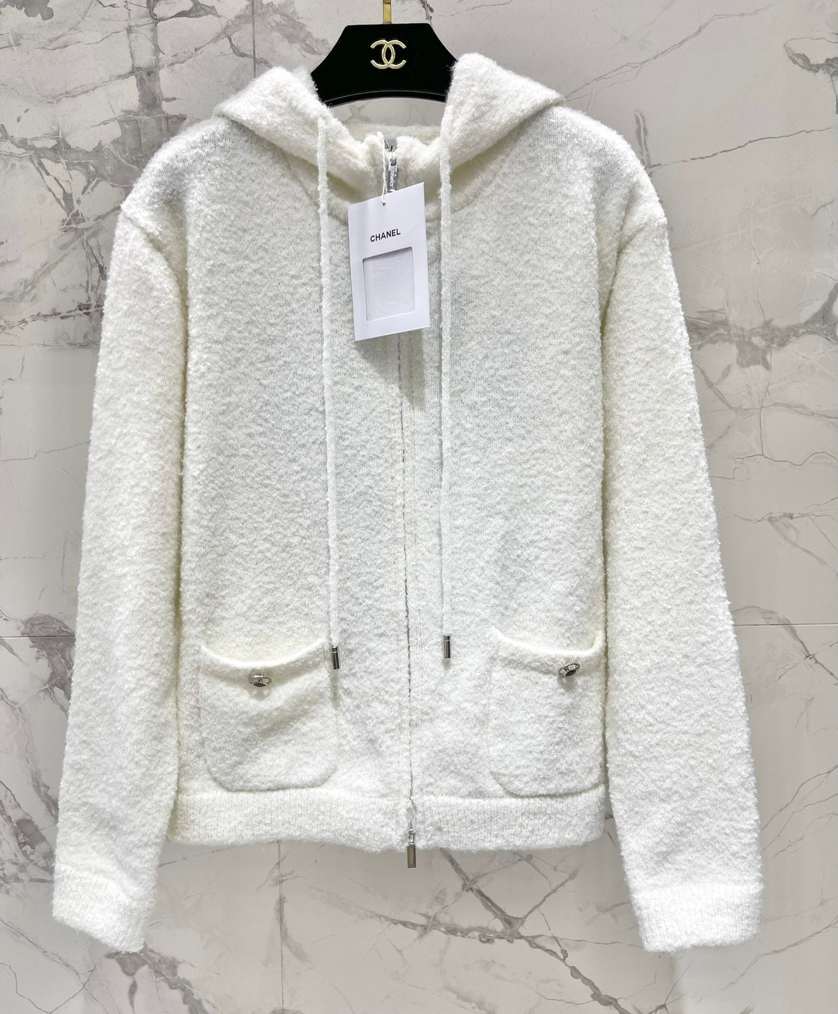 CHANEL 25S HOODED CARDIGAN 342