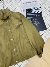 PRADA 25S STAND-COLLAR JACKET 370