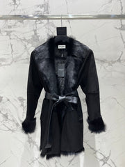 YSL 25S BELTED COAT STYLE 11