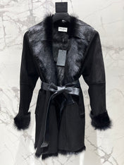 YSL 25S BELTED COAT STYLE 11