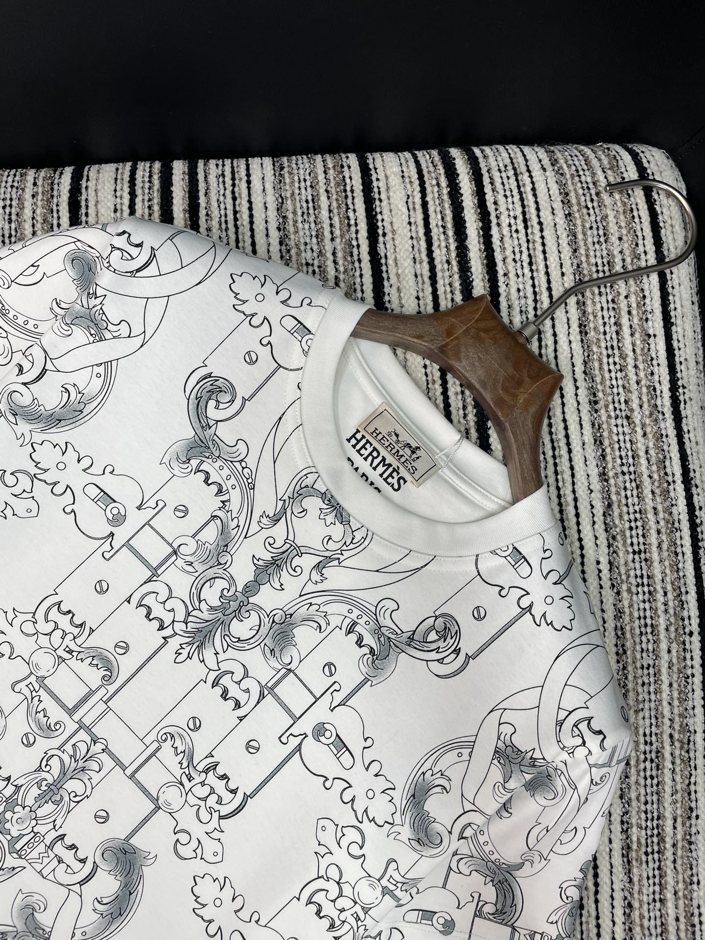 HERMES 25S CREW NECK T-SHIRT 460