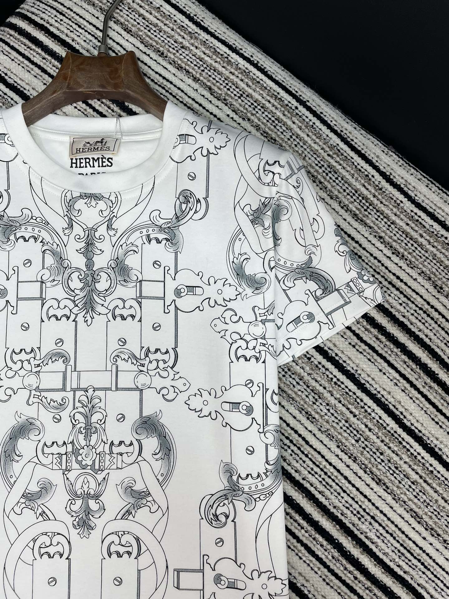 HERMES 25S CREW NECK T-SHIRT 460