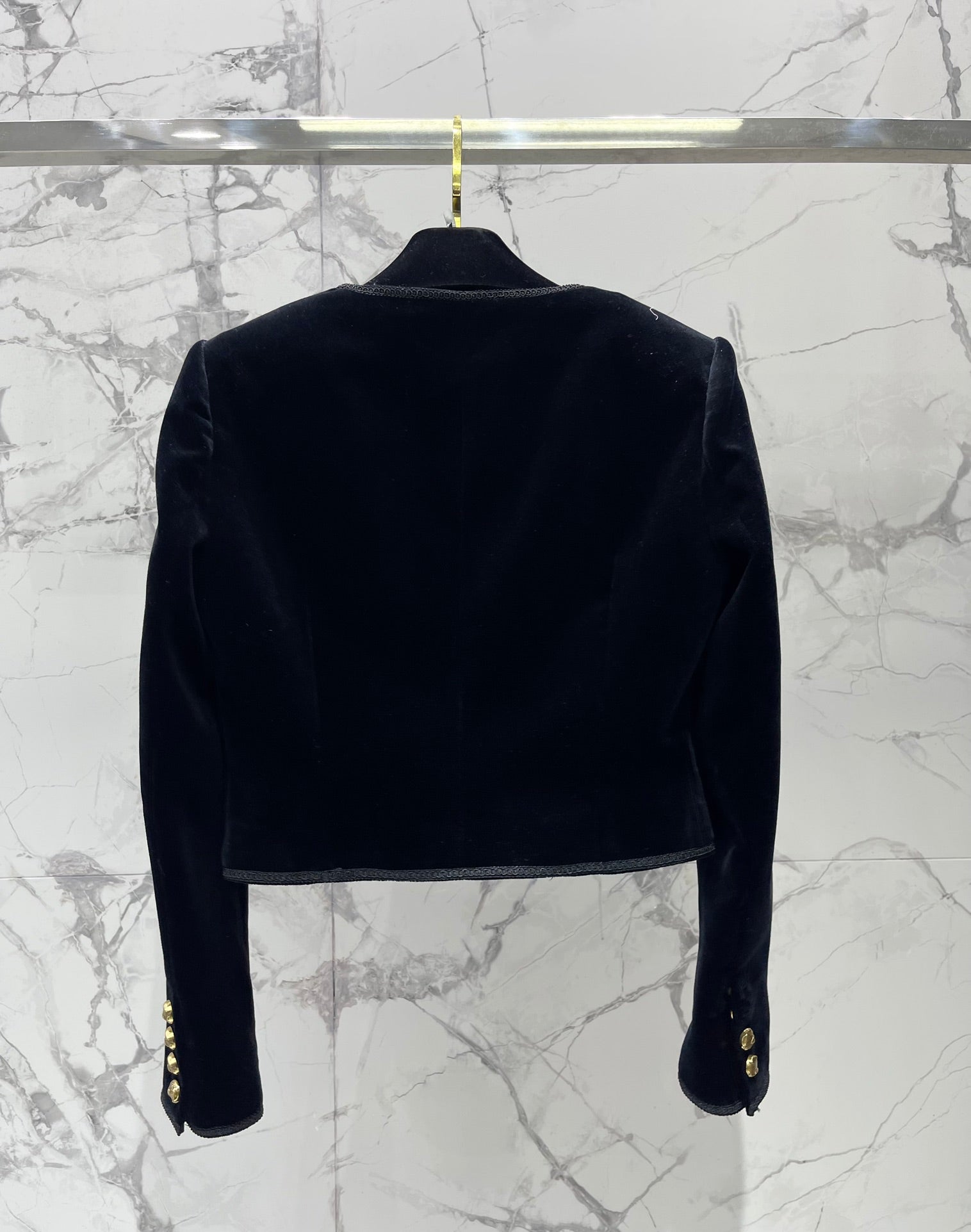 CHANEL 26S VELVET JACKET 728