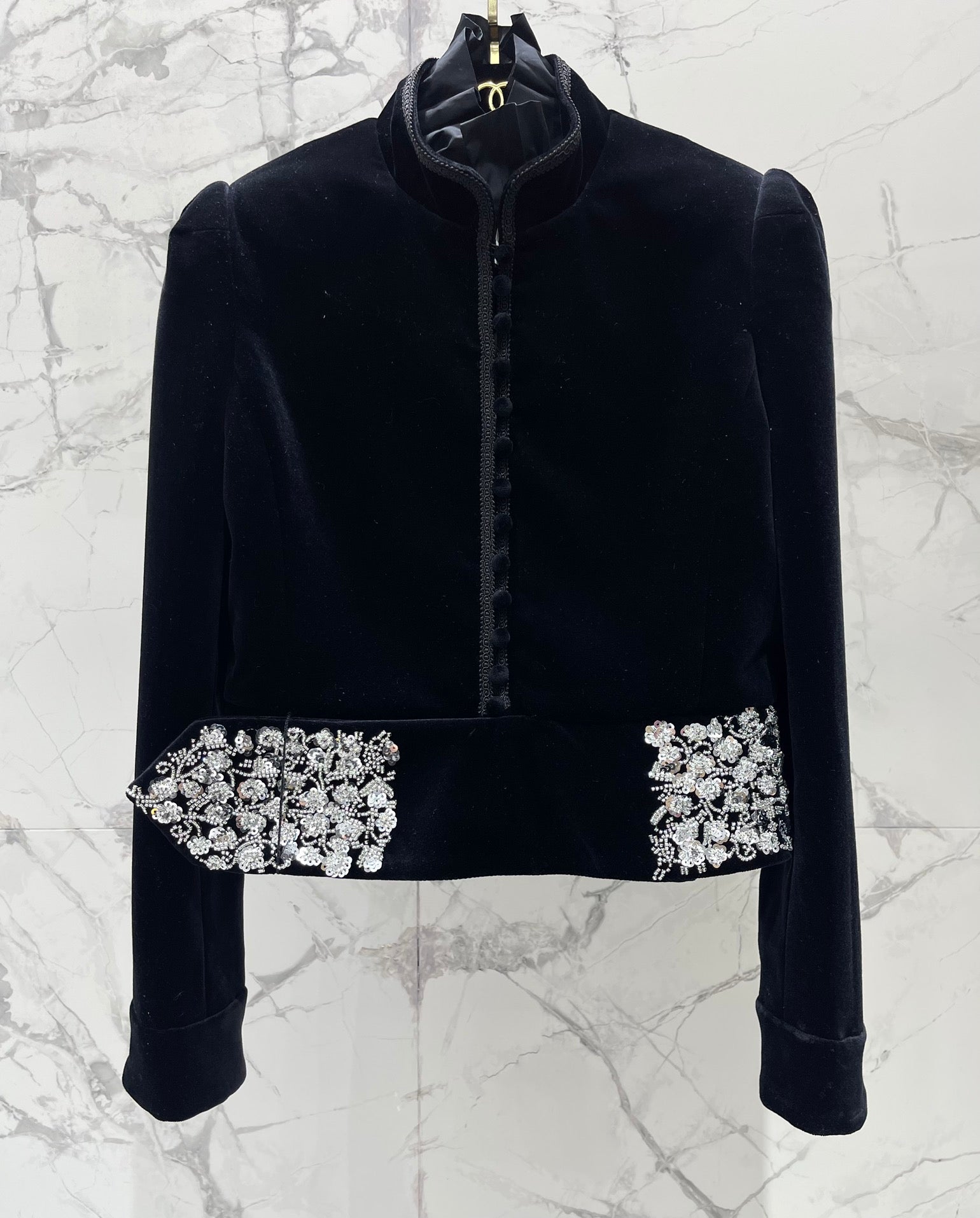 CHANEL 26S VELVET JACKET 727