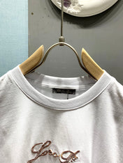 LORO PIANA 26S EMBROIDERED T-SHIRT 744