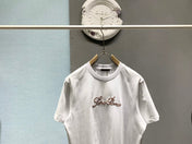 LORO PIANA 26S EMBROIDERED T-SHIRT 744