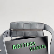 BV SMALL BRICK 24CM GREY LAMBSKIN
