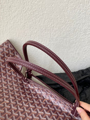 SAINT LOUIS GM 40CM BURGUNDY CANVAS