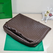 LARGE HOP 54 IN BROWN LAMBSKIN