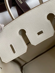 HM BIRKIN 25CM CREAM TOGO LEATHER GOLD HARDWARE