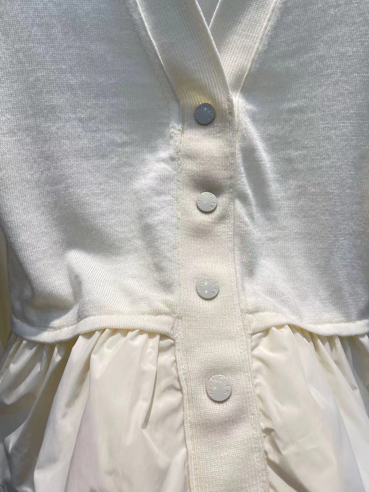 Moncler Peplum-hem Cardigan