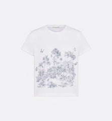 CD T-Shirt White Cotton Style 2