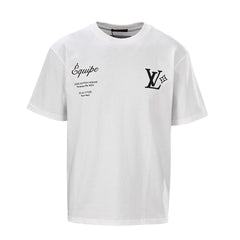 LV Lovers T-Shirt White Cotton