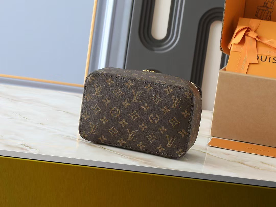 PACKING CUBE MM/PM/GM IN BROWN MONOGRAM CANVAS