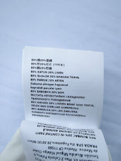 MIUMIU 25S STRAPPY DRESS IN WHITE 918243