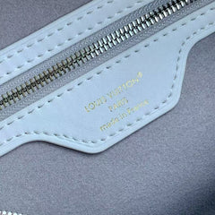 SPEEDY BANDOULIERE 30 IN GREY EMBOSSED CALFSKIN