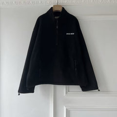 MIUMIU JACKET IN BLACK WOOL