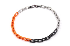 LV ORANGE BAMBOO SPLICING NECKLACE