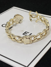 CC HEART GOLD DIAMOND BRACELET