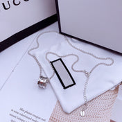 NECKLACE GG ICON WHITE GOLD
